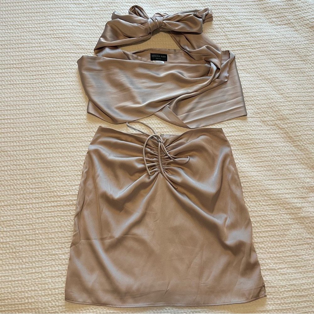 White Fox Boutique Satin Top